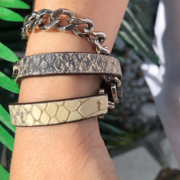 COPY - COACH leather double wrap bracelet. Rare! - Picture 3 of 8